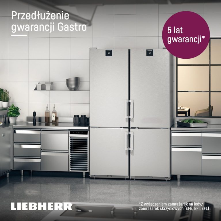 Liebherr – Jakość, na której można polegać – gwarancja 5 lat!