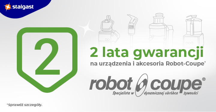 Nowa, 2-letnia Gwarancja na Całą Ofertę Robot-Coupe!